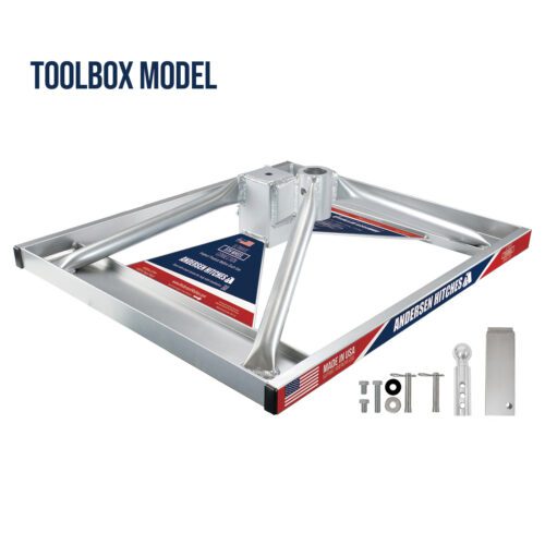 Andersen  3224-TBX Lowered Aluminum Ultimate 5th Wheel Connection Toolbox Version - BASE with Hardware