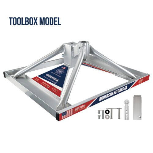 Andersen  3240-TBX  Aluminum Ultimate 5th Wheel Connection Toolbox Version - BASE with Hardware