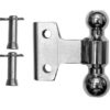 Andersen  3352-25 WD & EZ Hitch 2" x 2-5/16" Plated steel Combo Ball for 2-1/2" & 3" rack ONLY, w/2 pins & clips (10K/16K GTWR)