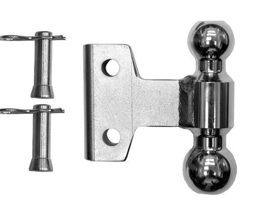 Andersen  3352-25 WD & EZ Hitch 2" x 2-5/16" Plated steel Combo Ball for 2-1/2" & 3" rack ONLY, w/2 pins & clips (10K/16K GTWR)