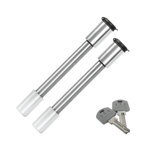 Andersen  3492 Stainless Steel Lock Set for Rapid Hitch ONLY -fits 2" & 2-1/2" receivers